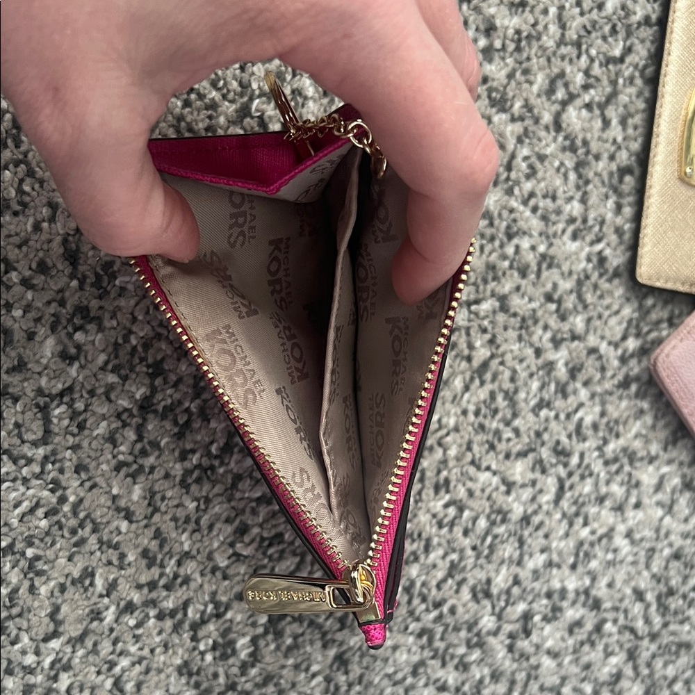 Michael Kors Multi-Pattern Wristlet Set in Tan, Snake, Leopard, Black & Pink - Picture 13 of 13